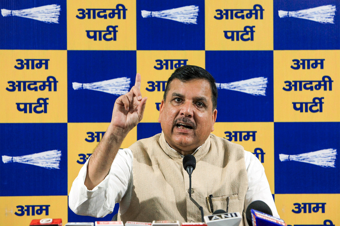AAP to demand disqualification of Raghav Chadha and others from Rajya Sabha: Sanjay Singh