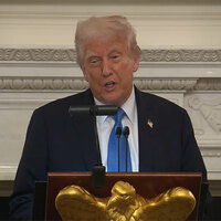 "Progress being made" in Russia-Ukraine conflict, Trump says after call with "nice gentleman" Putin