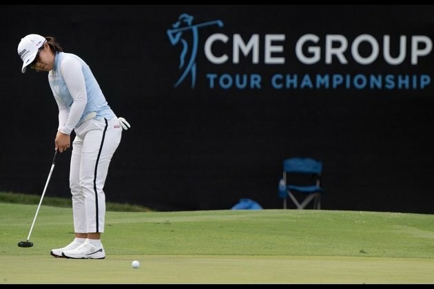 Yang, Hataoka share lead after surge at Tour Championship