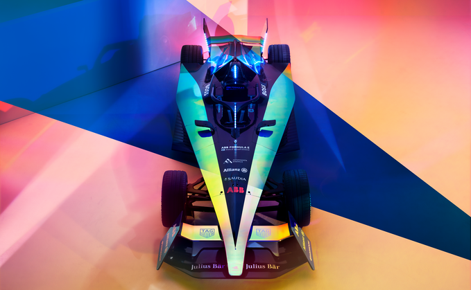 The new Gen3 racing car | Credit: Formula E