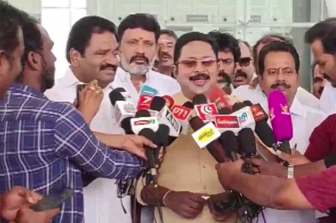 'DMK misappropriates Centre funds': AMMK TTV Dinakaran ahead of Tamil Nadu polls