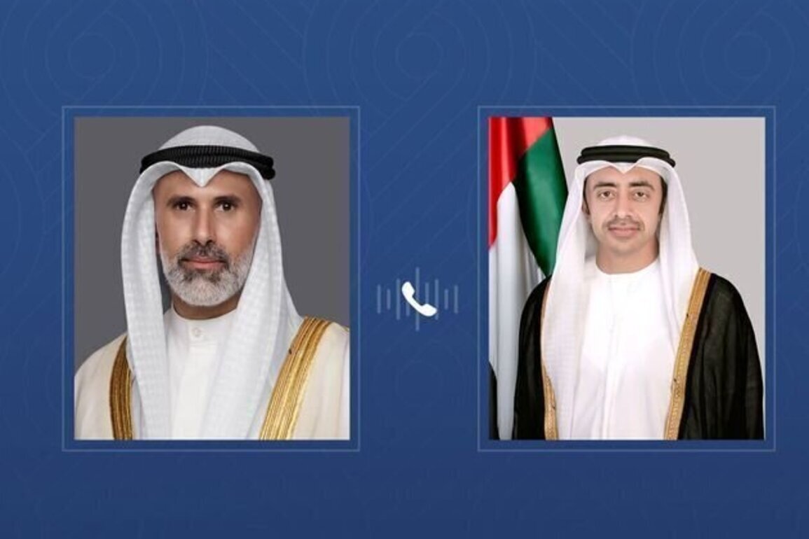 Abdullah bin Zayed holds phone call with Kuwaiti FM