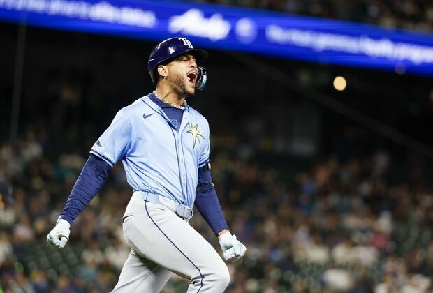 Late home runs carry Rays past Mariners