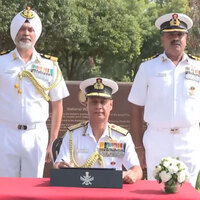 Vice Admiral Ajay Kochhar, PVSM, AVSM, NM, assumes charge as 48th Vice Chief of Naval Staff