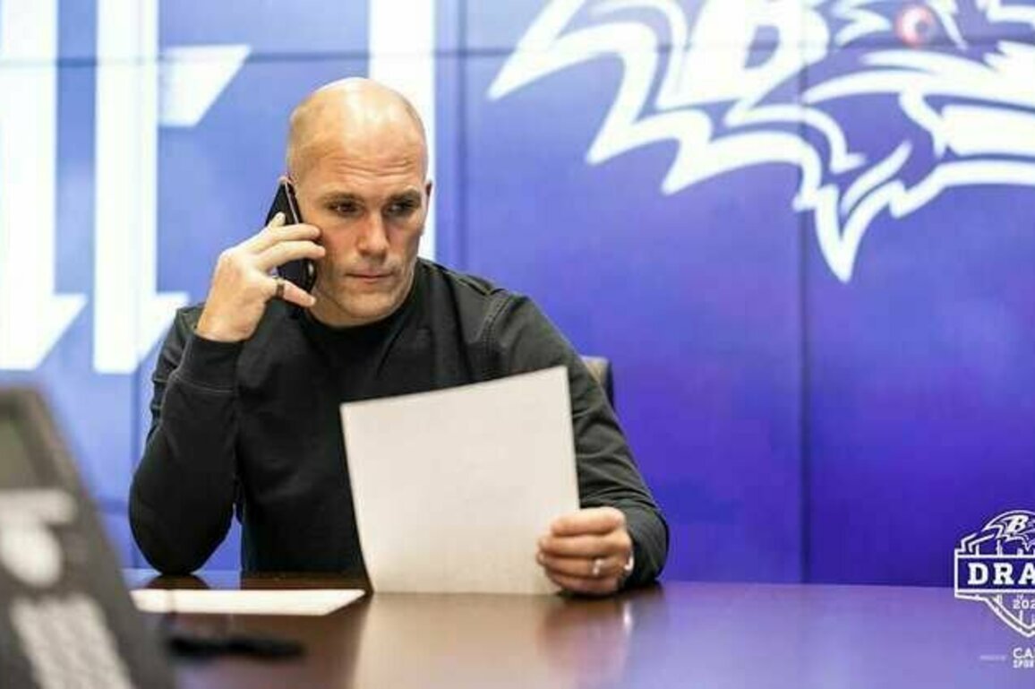 Eric DeCosta Explains Ravens 'Weird' Draft Trade