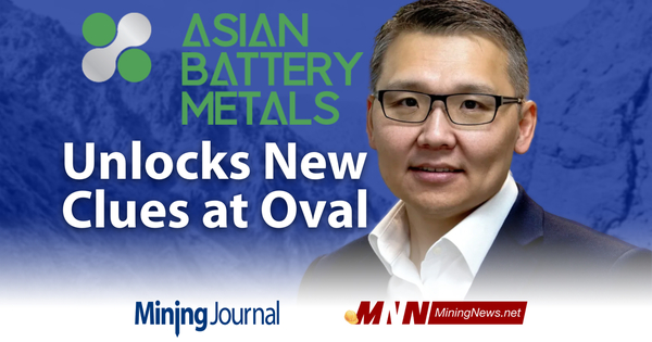 Asian Battery Metals Unlocks New Clues at Oval