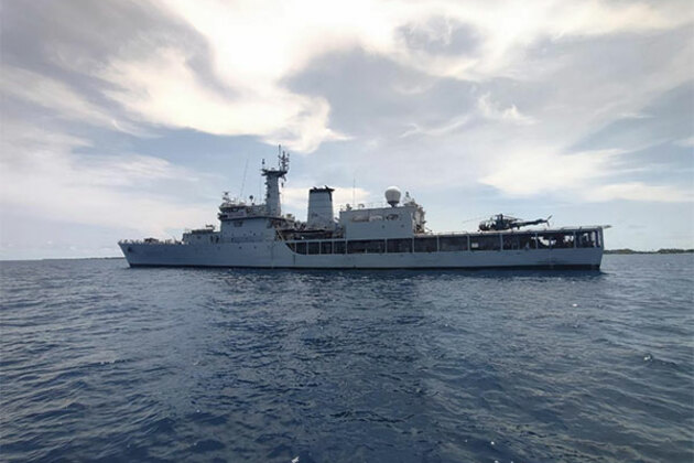 INS Sharda arrives in Maldives for maiden HADR Exercise