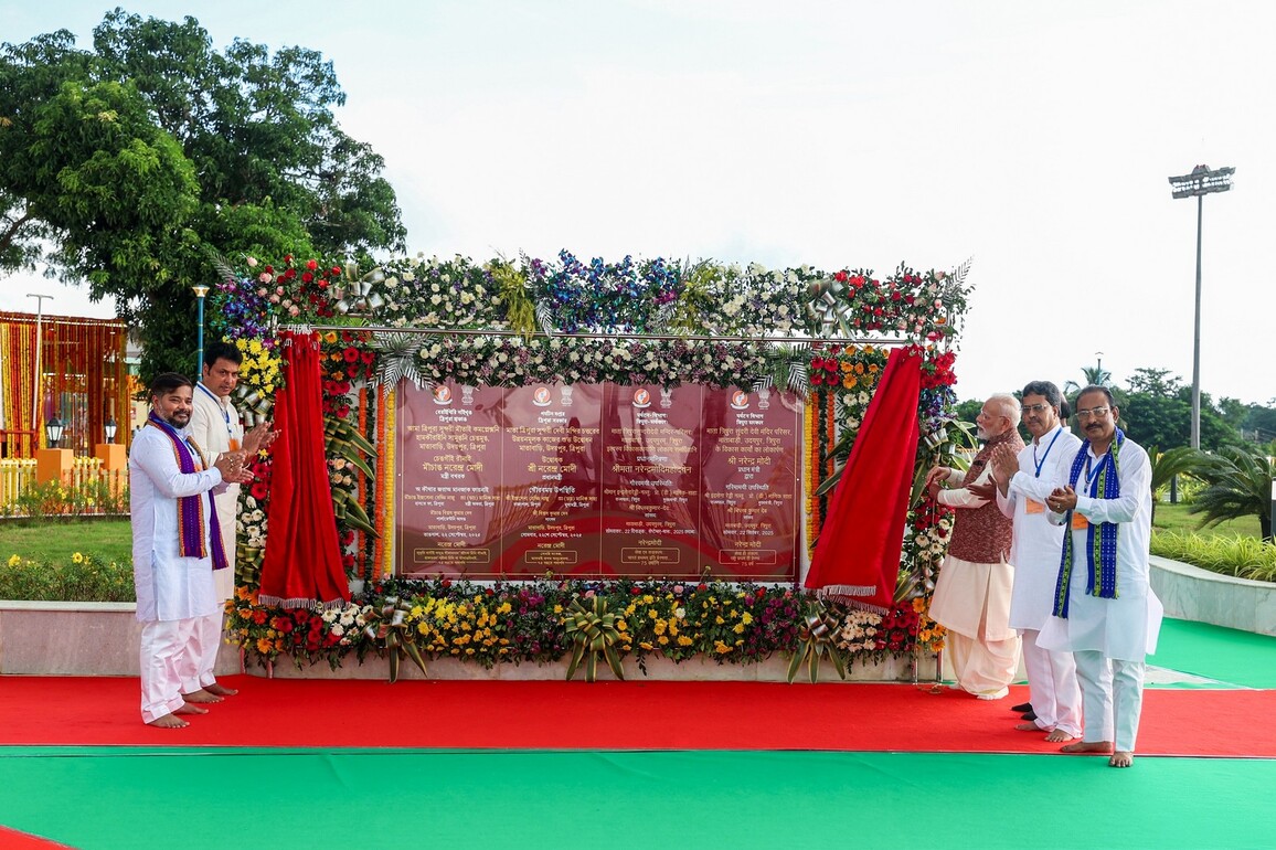 Tripura: PM Modi inaugurates development work of 'Mata Tripura Sundari Temple Complex'
