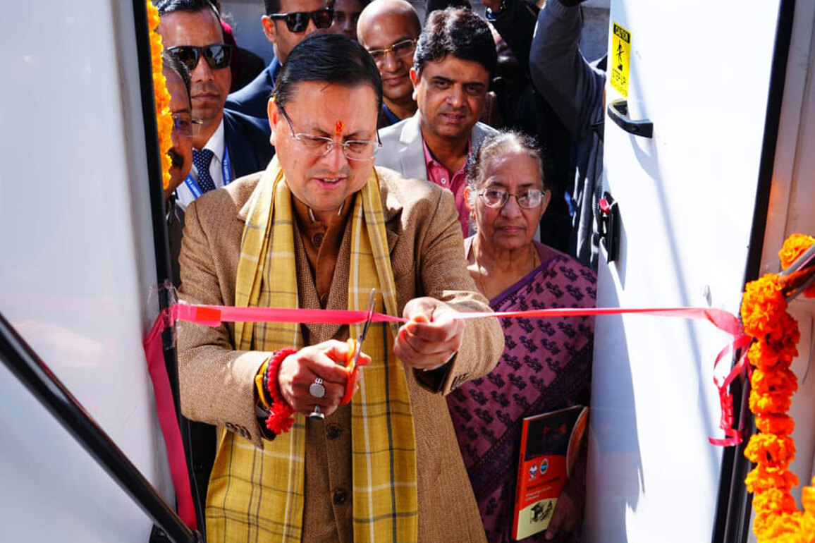 Uttarakhand CM flags off 'Lab on Wheels' to boost skill development