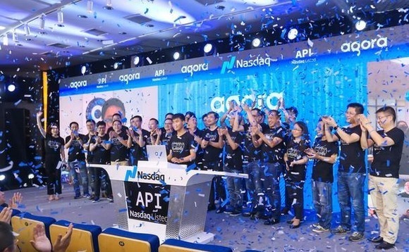 China's Agora more than doubles in value after $350m US IPO