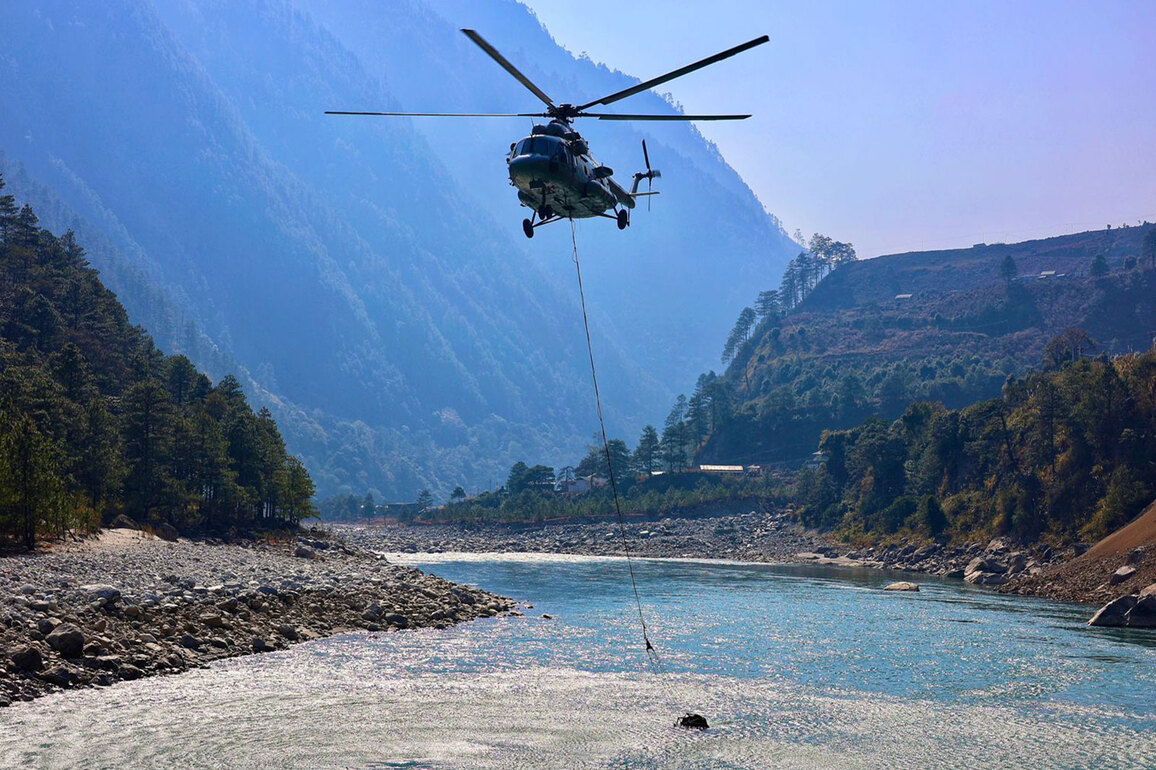 Arunachal Pradesh: IAF drops 12,000 litres of water to battle forest fires in Lohit Valley