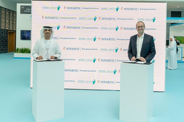 Abu Dhabi Public Health Centre, Novartis Middle East sign MoU