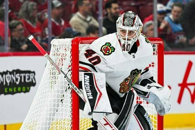 Blackhawks G Arvid Soderblom signs 2-year extension