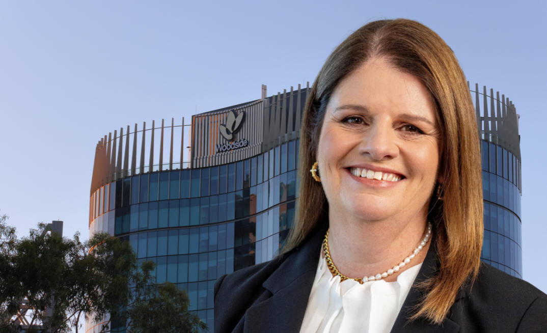 Woodside production overshadowed by market decline. Pictured: Woodside interim CEO Liz Westcott.