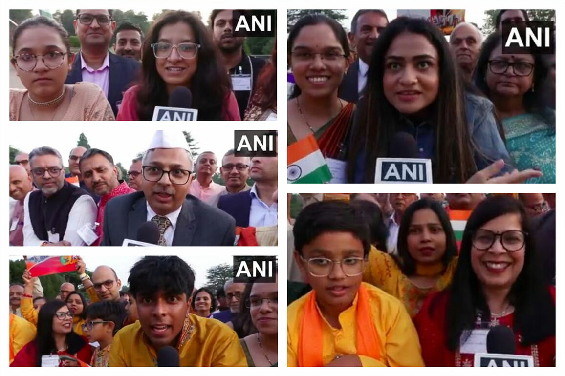 UK: Indian diaspora in London meets PM Modi, calls it 'surreal' and 'emotional'