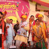 Madhya Pradesh CM participates in 'Bhagoriya Fest' in Barwani