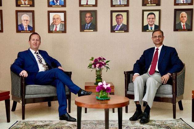 US Ambassador to India holds talks with RBI Governor on technology cooperation