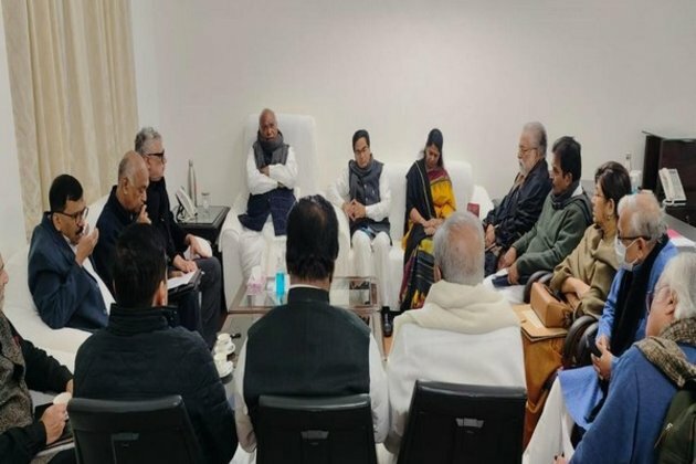 Opposition like-minded parties hold meeting in Parliament to chalk out strategy