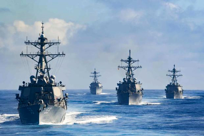 First US Navy ships sail through Taiwan Strait since Trump's return