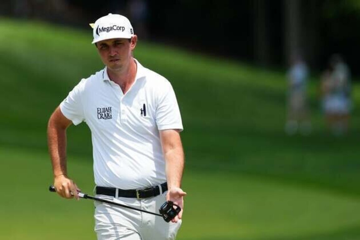 J.T. Poston solves difficult Memorial greens to take 36-hole lead