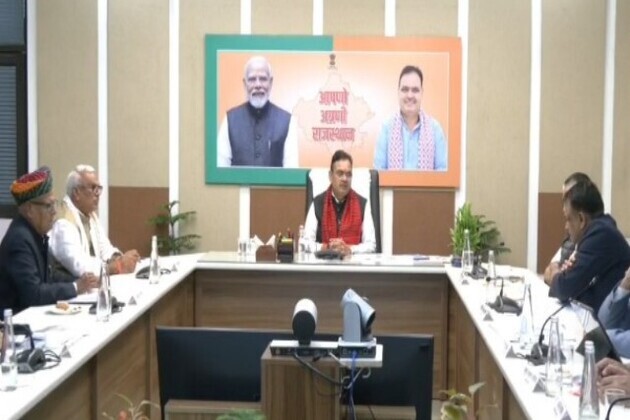 Rajasthan CM Bhajanlal Sharma holds meeting to discuss key development projects