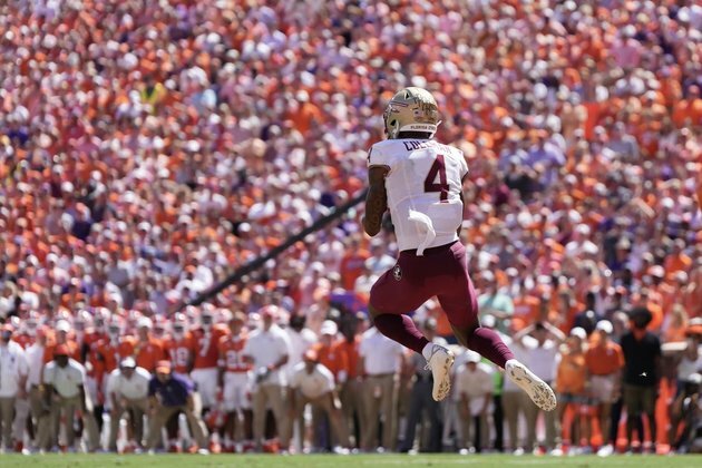 No. 4 Florida State survives in OT win at Clemson