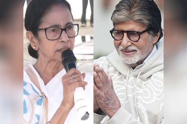 West Bengal CM Mamata Banerjee wishes Big B on his birthday, says "May you be blessed with continued good health.."