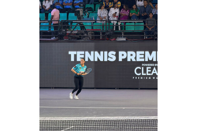 Sania Mirza, Rohan Bopanna reunite on court for exhibition match on opening day of Tennis Premier League Season 7