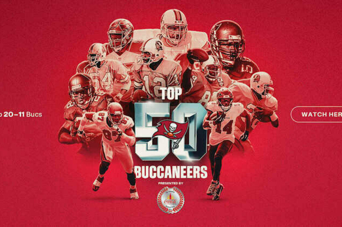50 Seasons, Top 50 Buccaneers Revealed: 20-11