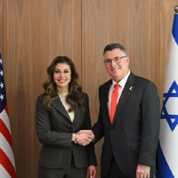 Israeli Foreign Minister discusses Lebanon crisis with US envoy for Middle East