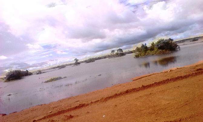Floods submerge Masaka Industrial Park Floods submerge Masaka Industrial Park