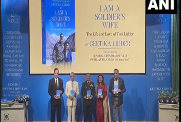 Army Chief launches Geetika Lidder's Book 'I am a Soldier's Wife'