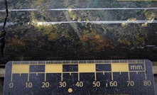 Lynx core from the 0.7m interval grading 8,030g/t gold at Osisko Mining’s Windfall project in Quebec