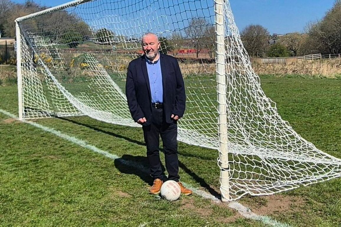 Carryduff football pitch reopens to public after being closed for a year