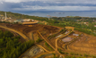 Massive plants process ore striped mined for nickel, Claver Philippines. Credit: Darren M Green.