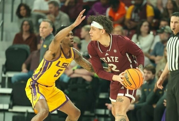 Josh Hubbard scores 30 as No. 24 Mississippi State beats LSU