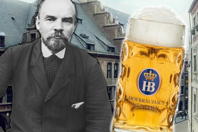 Lenin loved beer! But he was never seen drunk