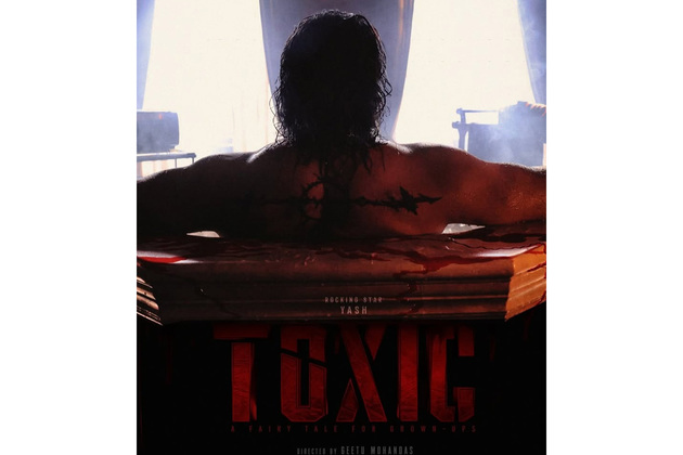 'Toxic' makers drop intense new poster, showing Yash in rugged and bloodied avatar