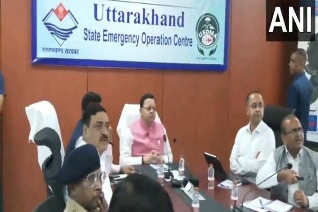 Uttarakhand CM Dhami reviews situation with senior officials following cloudburst incident in Uttarkashi