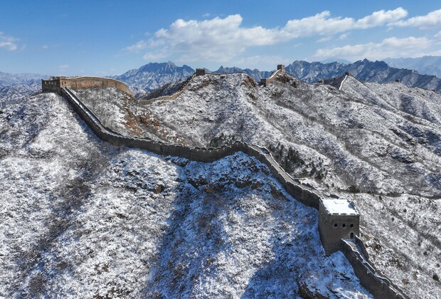 CHINA-HEBEI-GREAT WALL-SNOW SCENERY (CN)