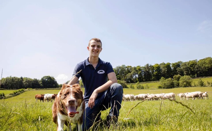 Murray Craig is a beef and sheep farmer in Cumbria. He is pictured with his beloved companion, Meg.