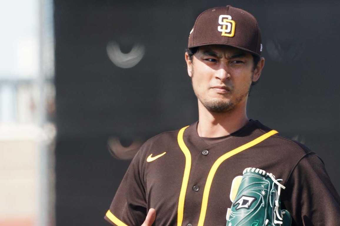 Padres to Start Season Without Darvish, Who's Battling Elbow Inflammation s of San Diego