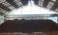  Riley mine stockpile at Burnie port in Tasmania