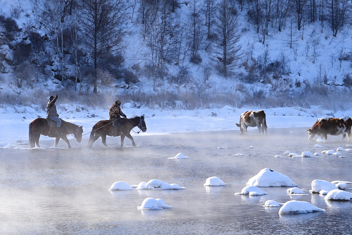 #CHINA-INNER MONGOLIA-ARXAN-HALHA RIVER-WINTER TOURISM (CN)