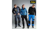 Snickers Workwear's NEW Loose-fit Stretch Trousers for Maximum Mobility On-site
