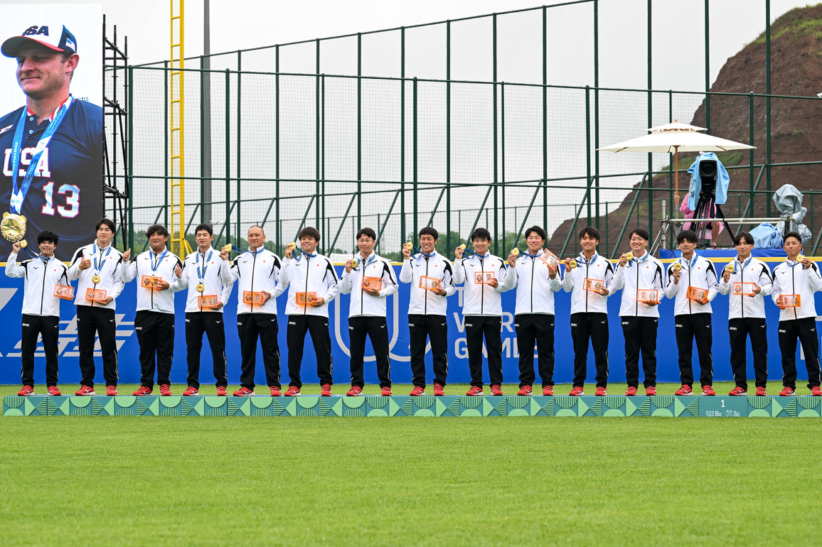 (SP)CHINA-CHENGDU-THE WORLD GAMES 2025-SOFTBALL-MEN-FINAL(CN)