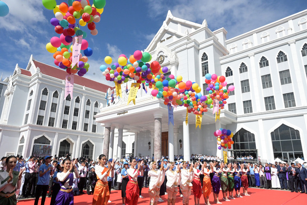 CAMBODIA-PHNOM PENH-RULING PARTY-74TH FOUNDING ANNIVERSARY
