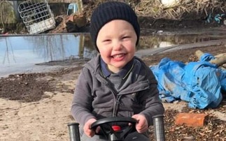 Farmer says 'human error' has ruined his life following death of three-year-old son