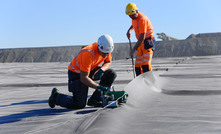  Preparing the secondary leaching area at Terrafame