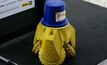 Caterpillar's tricone bit for rotary drills.